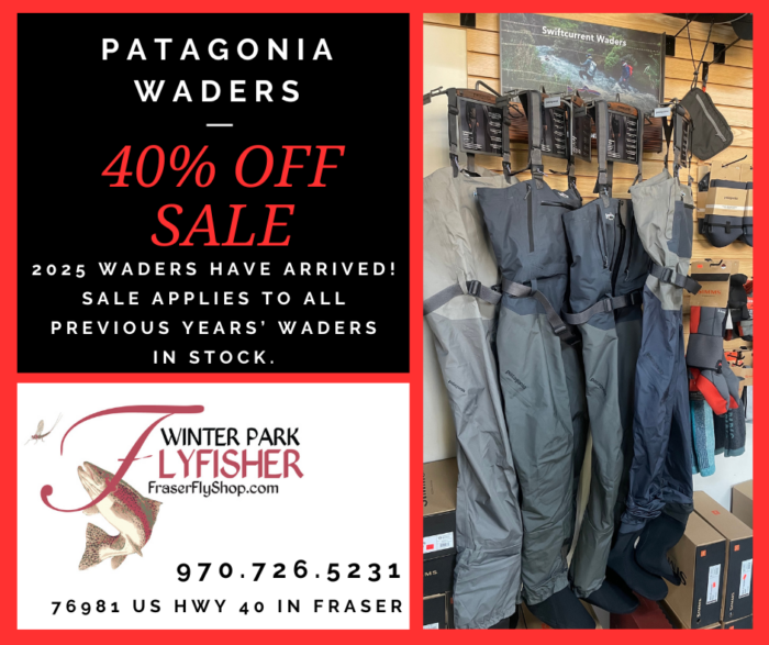 Patagonia Wader Sale 40% off